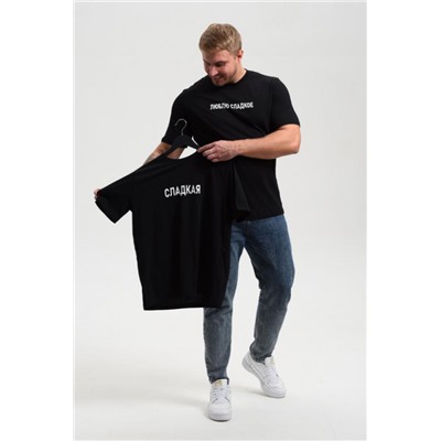 8539 футболка мужская (Черный_сладкое)