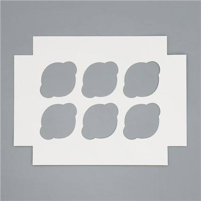 Коробка для капкейков складная с двусторонним нанесением «Новогодняя почта», 25×17×10 см