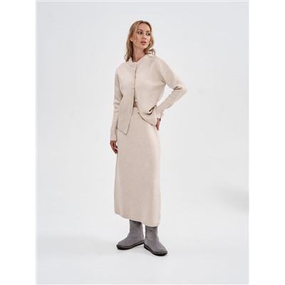 Казаки женские серые на меху, войлок