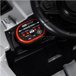 Электромобиль детский "Джип" (цвет серый)