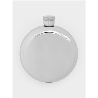 Фляжка для алкоголя, нержавеющая сталь, круглая, подарочная, армейская, 150 мл