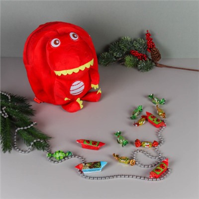 Рюкзак Дракон 22x6x25 см / 283-66 /уп 5/40/300/ (Зеленый)