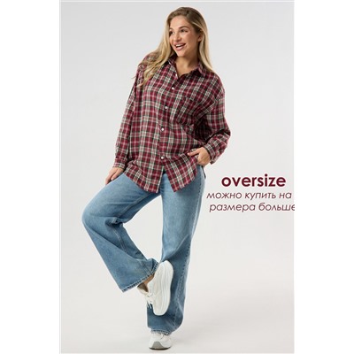 Рубашка в клетку НАТАЛИ, 1223669