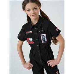 Комбинезон текстильный для девочек