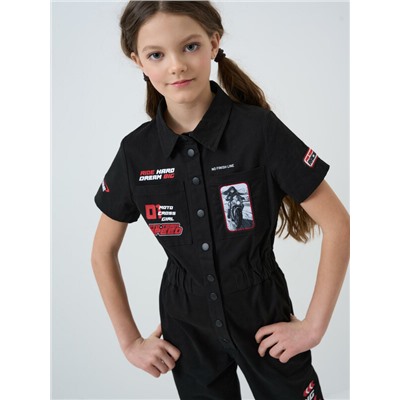 Комбинезон текстильный для девочек