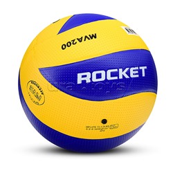 Мяч волейбольный ROCKET размер 5, 260гр PU