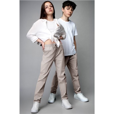 Льняные брюки для девочки Happyfox