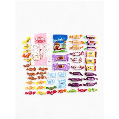 Сладкий детский новогодний подарок «Машинки»: конфеты 500 г, открытка