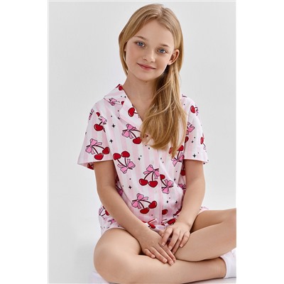 Комплект для девочек (рубашка, шорты) MARK FORMELLE, 1242557