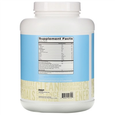 RSP Nutrition, TrueFit, Grass-Fed Whey Protein Shake, Vanilla, 4.23 lbs (1.92 kg)