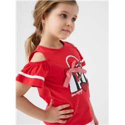 Джемпер трикотажный для девочек (футболка)