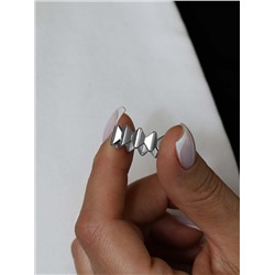 Кольцо из серебра родированное 3001019091