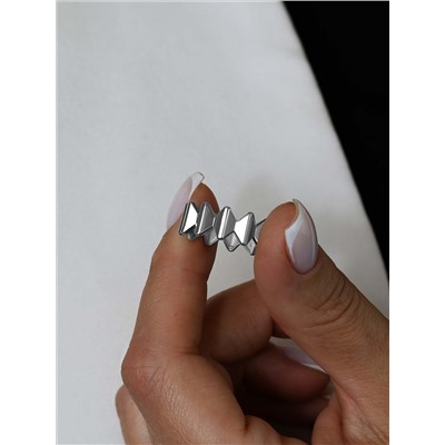 Кольцо из серебра родированное 3001019091