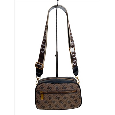 Женская сумка из искусственной кожи, цвет  шоколад