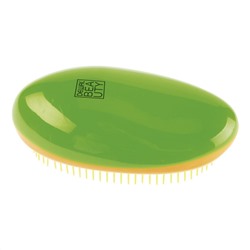 521056 Dewal Beauty Щетка массажная для лёгкого расчёсывания волос DBT-01, салатовый