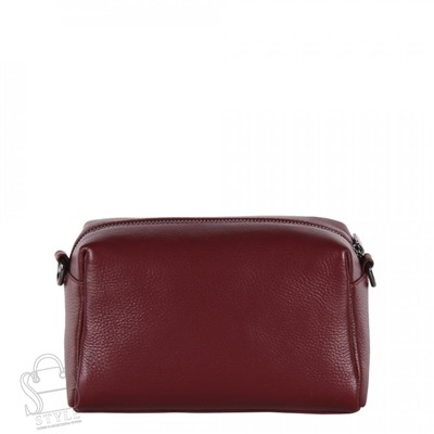 Сумка женская кожаная 553NN wine red Natale Navetta