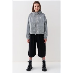 Куртка текстильная с полиуретановым покрытием для девочек (ветровка) PLAYTODAY, 1240103