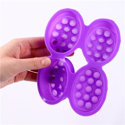 Молд силиконовый, форма «Массажная» 4 шт.