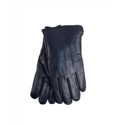 Перчатки мужские из натуральной кожи цвет черный