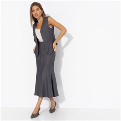 Жилет из костюмной джинсы, Дело стиля