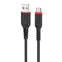 Кабель USB - Type-C Hoco X59 Victory PD 15W 100см 3A  (black)