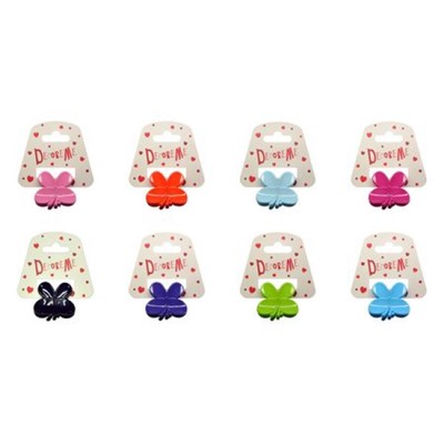 Заколка для волос "КРАБИК" 5 см 1 шт 8 цветов 2-718/58 DecoreMe