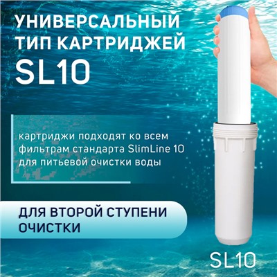 Картридж сменный ZEIN GAC-10SL, активированный кокосовый уголь