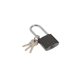 Замок навесной LOCKLAND, с влагозащитной длинной дужкой, 38 мм