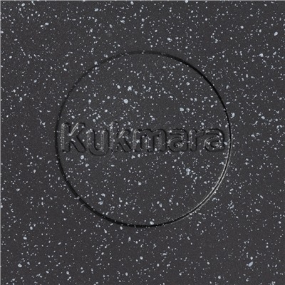 Кастрюля KUKMARA, 3 л, d=24 см, h=17 см, антипригарное покрытие, литой алюминий, тёмно-серая