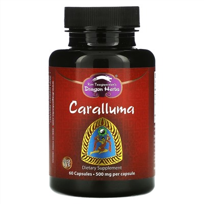 Dragon Herbs, Caralluma, 60 капсул
