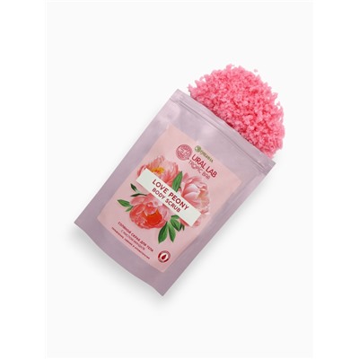 Скраб для тела соляной «Пион» с маслом миндаля, 250 г TROPIC BAR