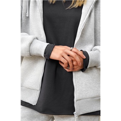 Женский костюм из футера с начесом Happyfox