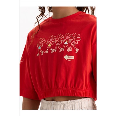 Футболка-топ для девочек PELICAN, 1233366