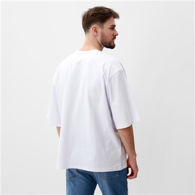 Футболка мужская MIST East, размер 54, белый