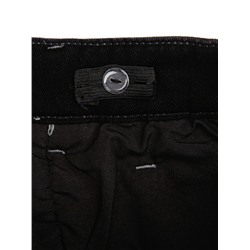 Брюки текстильные джинсовые утепленные для девочек