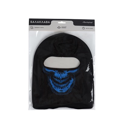 Маска-балаклава Cranium, размер универсальный, чёрная