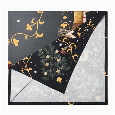 Набор новогодний «Этель» Fairy tale: скатерть 150×110 см ±3 см с ВГМО, салфетки 40×40 см, 4 шт.