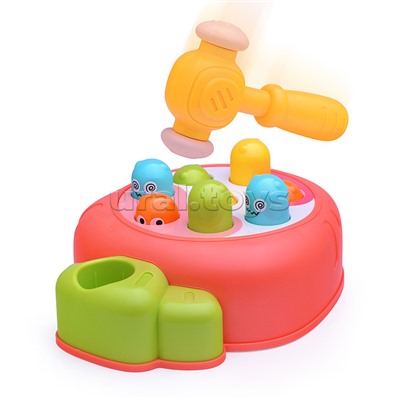 Развивающая игра-стучалка "Поймай крота" в коробке