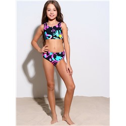 Купальный костюм трикотажный для девочек