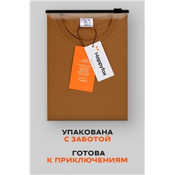 Детская однотонная футболка Happyfox