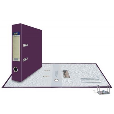 Папка-регистратор 75 мм "Сlassic" PVC-покрытие 251799 фиолетовая/сиреневая Expert Complete