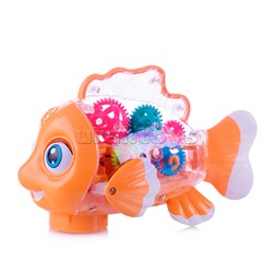 Рыбка (свет, звук) на батарейках, в коробке