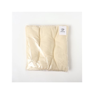 Подушка на стул «Этель» Home, 42×42 см, бежевая