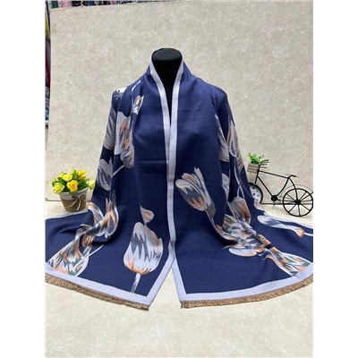 Мягкий палантин из кашемира мультицвет