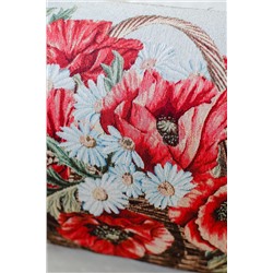 Наволочка декоративная 65х45 Маки в корзине НАТАЛИ, 1075224