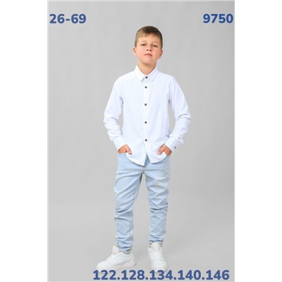 Рубашка 9750 белый