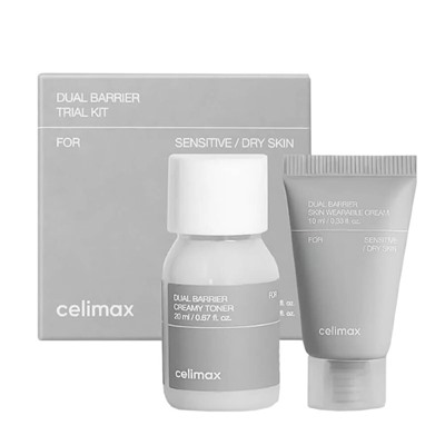 Celimax Набор барьерных средств с комплексом церамидов Dual Barrier Trial Kit
