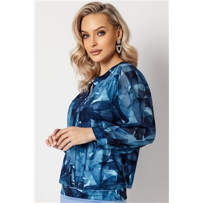 Блузка женская  3055/16/Голубой, синий