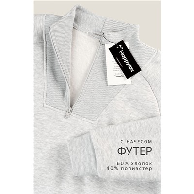 Женская толстовка из футера с начесом Happyfox