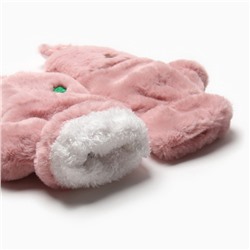 Варежки - митенки женские MINAKU «Зайка», размер 24 см, розовые